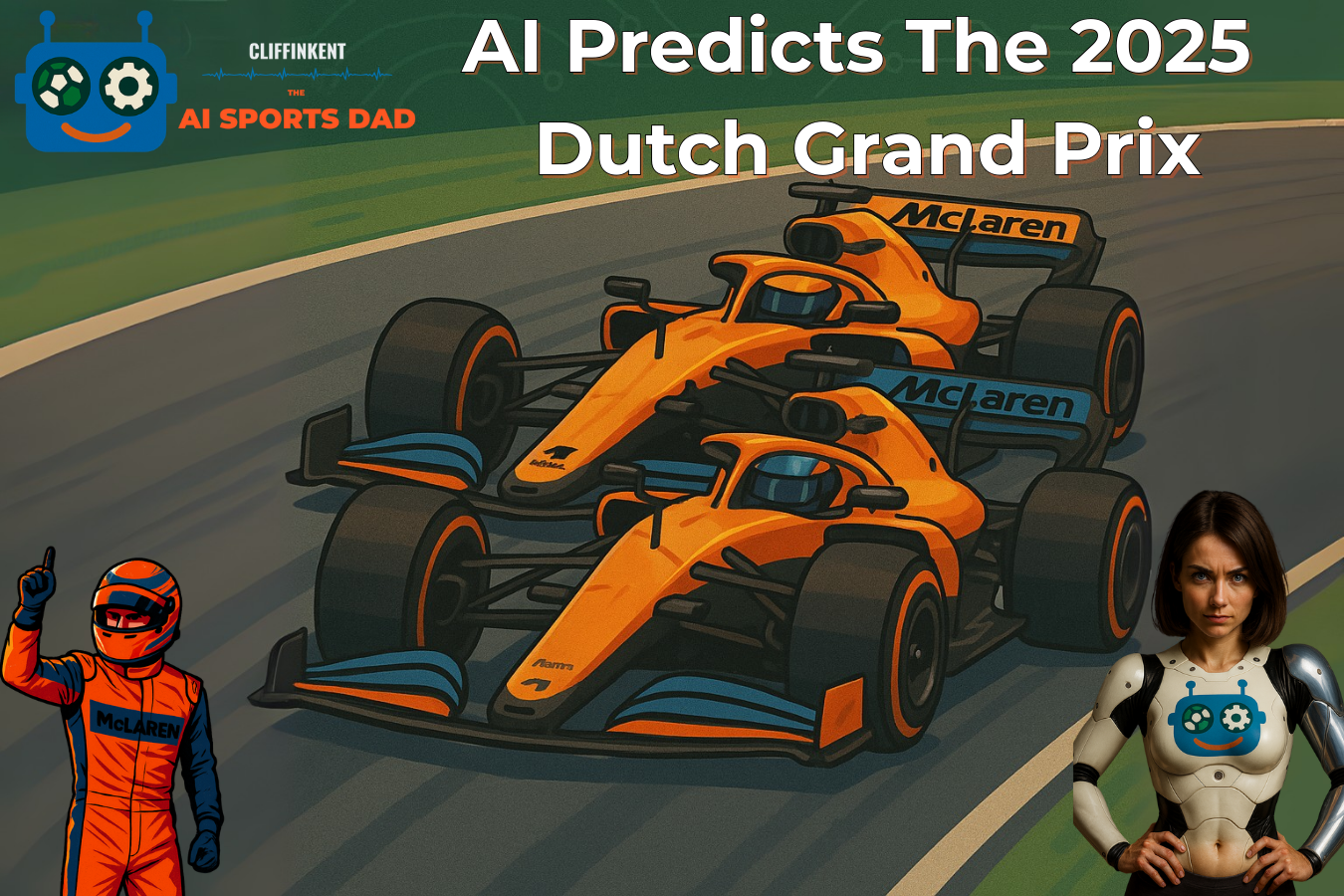 Predicted 2025 Dutch Grand Prix Race Simulation (Zandvoort)