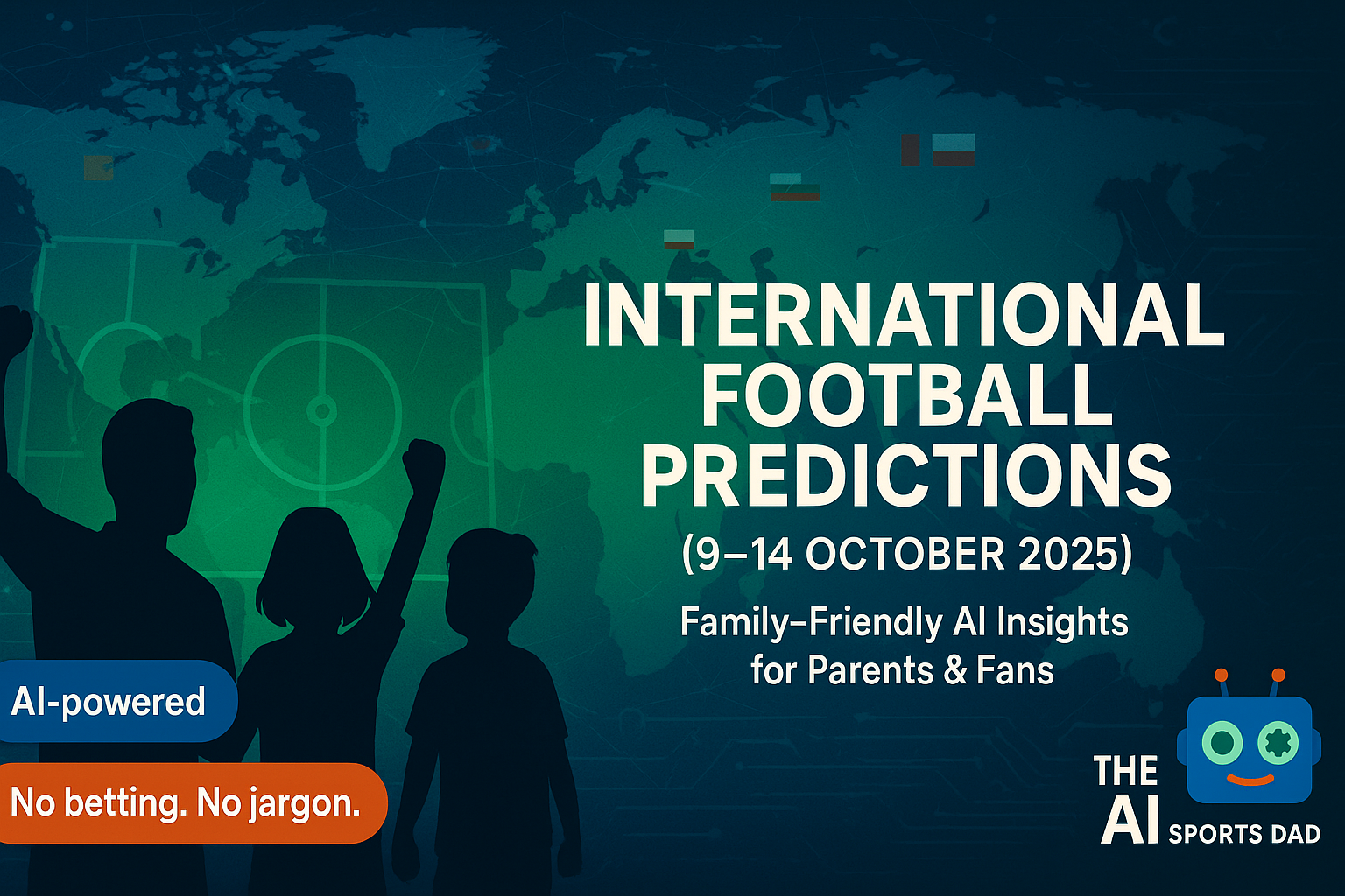 International Football Predictions (9–14 October 2025): Family-Friendly AI Insights for Parents & Fans