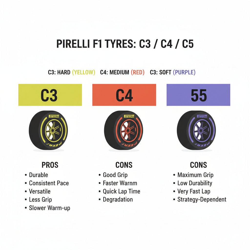 Singapore Grand Prix Tryre comparison