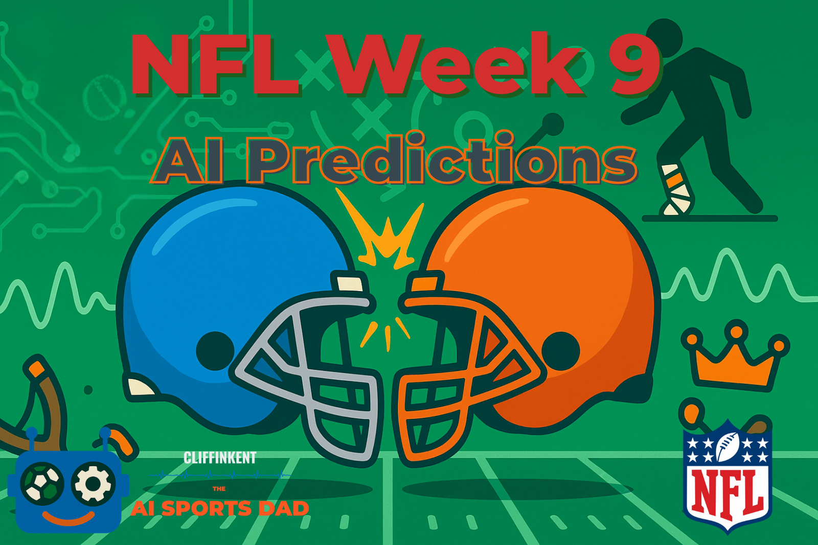 NFL Week 9 Predictions: AI Expert Game Previews, Key Injuries & Upset Alerts (2025)