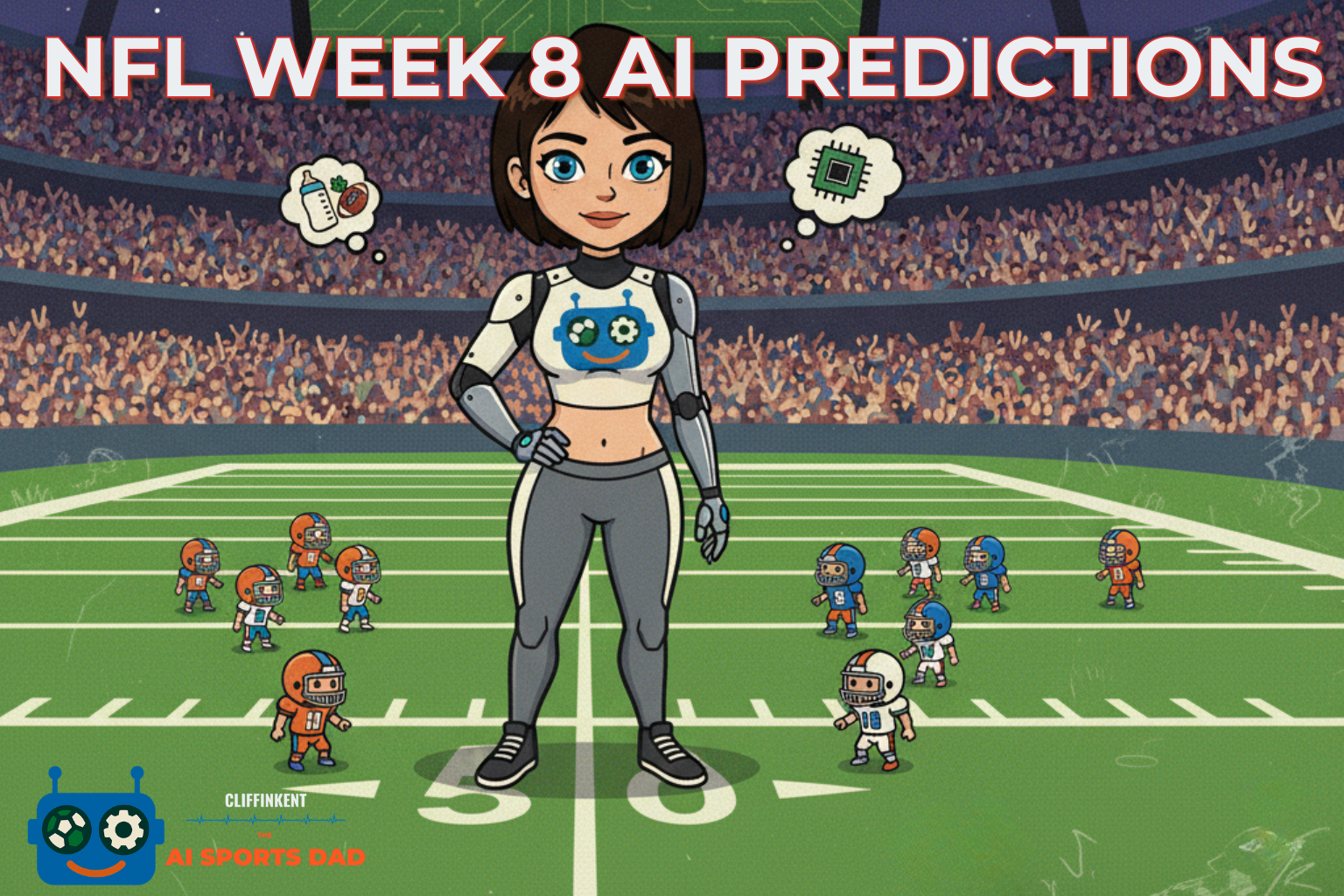 NFL Week 8 Predictions: AI Picks, Upset Alerts & Key Storylines for Every Game