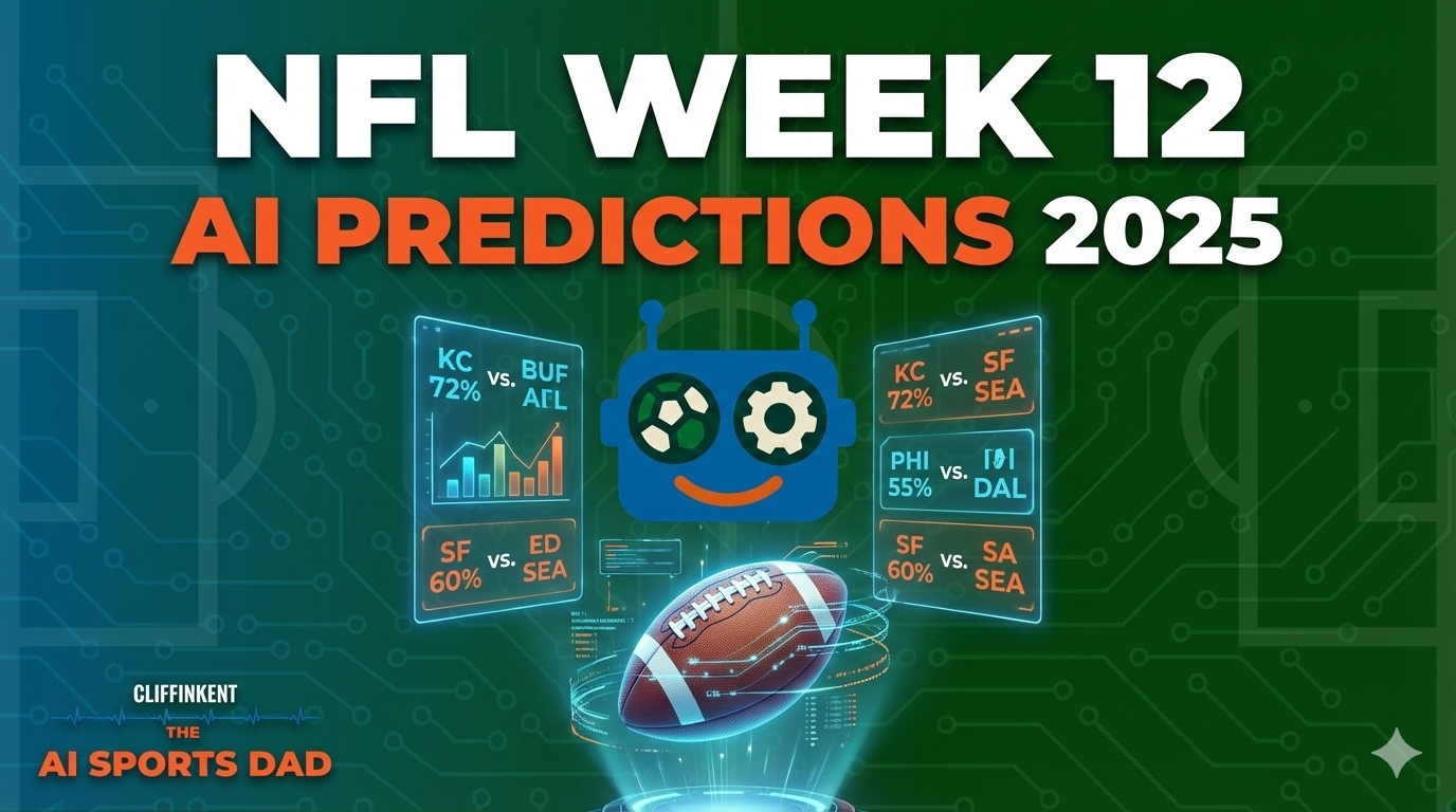 NFL Week 12 AI Predictions 2025: Data-Driven Picks for Every Game